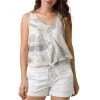 Women's PrAna McKenzie Tank Top Bone Paloma