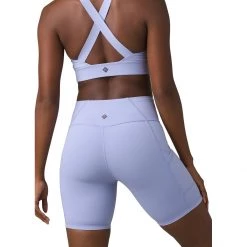 Women's PrAna Electa II Biker Shorts Sage Camo -prAna Sales Shop unnamed file 1093