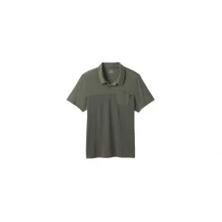Men's PrAna Milo Polo Rye Green