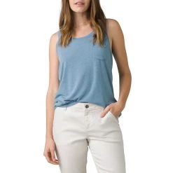 Women's PrAna Foundation Tank Top White -prAna Sales Shop unnamed file 118
