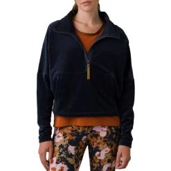 Women's PrAna Escambia Half Zip Camel