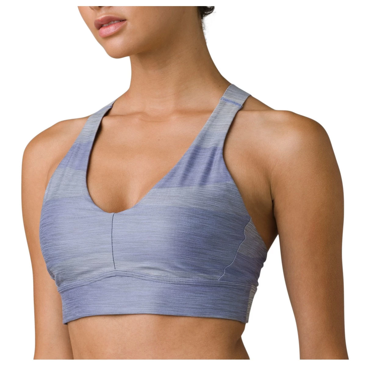 Women's PrAna Layna Sports Bra Morning Glory Dune 7 Women's PrAna Layna Sports Bra Morning Glory Dune - Image 7