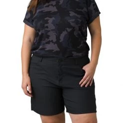Women's PrAna Plus Halle II Shorts Black -prAna Sales Shop unnamed file 1250