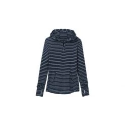 Women's PrAna Sol Protect Hoodie Nautical Stripe