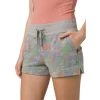 Women's PrAna Cozy Up Lounge Shorts Heather Grey Montage