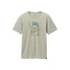 Men's PrAna Como Te Llama Journeyman 2 T-Shirt Medium Heather Grey