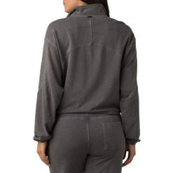 Women's PrAna Calimero 1/2 Zip Gravel 8 Women's PrAna Calimero 1/2 Zip Gravel -prAna Sales Shop unnamed file 1335