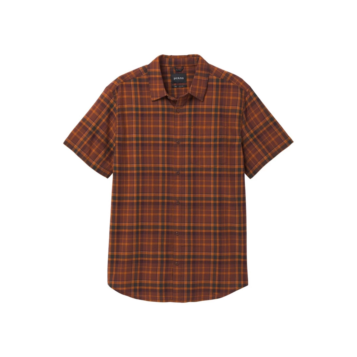 Men's PrAna Groveland Slim Fit Button Up Shirt Sweet Grass 3 Men's PrAna Groveland Slim Fit Button Up Shirt Sweet Grass - Image 3