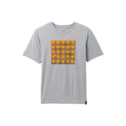 Men's PrAna Roots Studio Graphic T-Shirt Medium Heather Grey