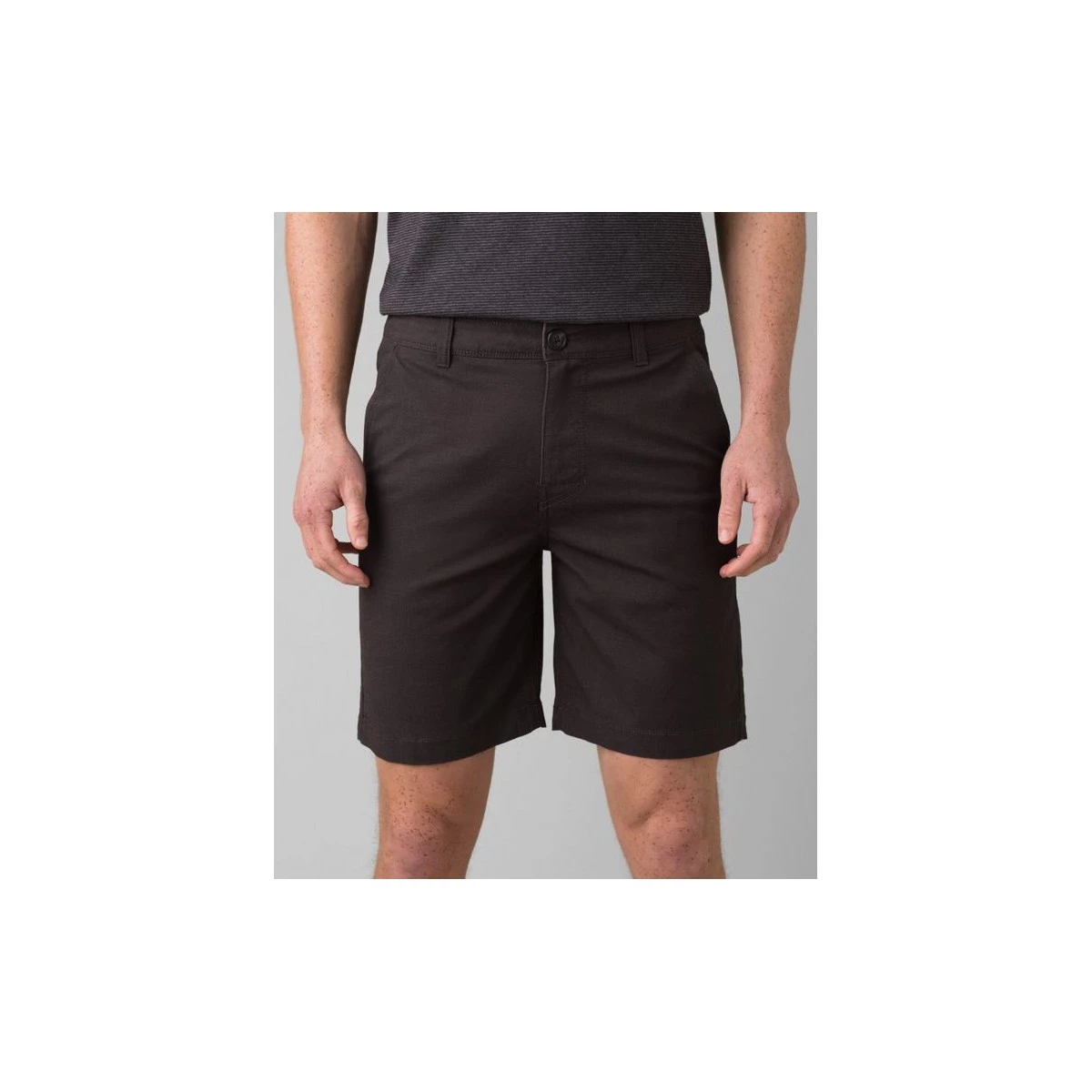 Men's PrAna McClee Chino Shorts Charcoal 1 Men's PrAna McClee Chino Shorts Charcoal