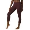 Women's PrAna Transform Capris Leggings Rich Cocoa