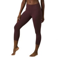 Women's PrAna Transform Capris Leggings Rich Cocoa