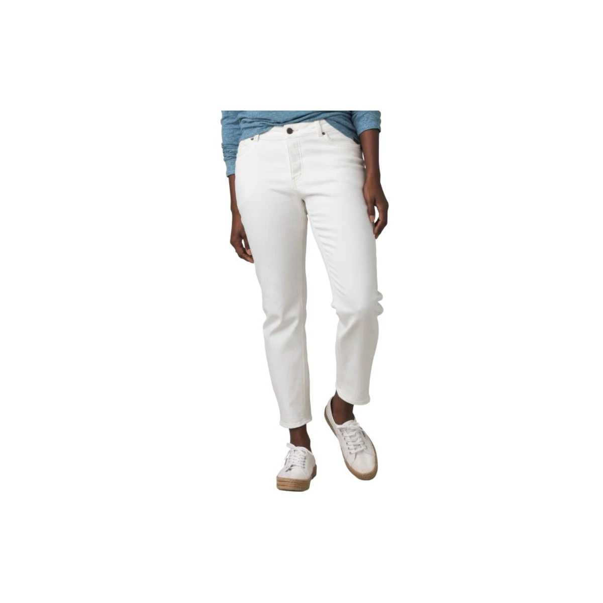 Women's PrAna Buxton Slim Fit Straight Jeans Deep Blue 3 Women's PrAna Buxton Slim Fit Straight Jeans Deep Blue - Image 3