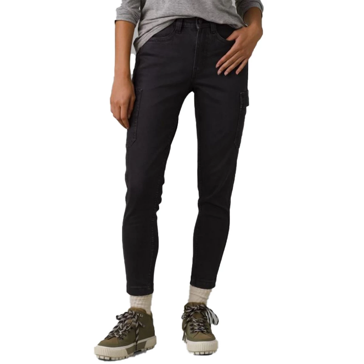 Women's PrAna Dollia Ankle Pant Clove 1 Women's PrAna Dollia Ankle Pant Clove