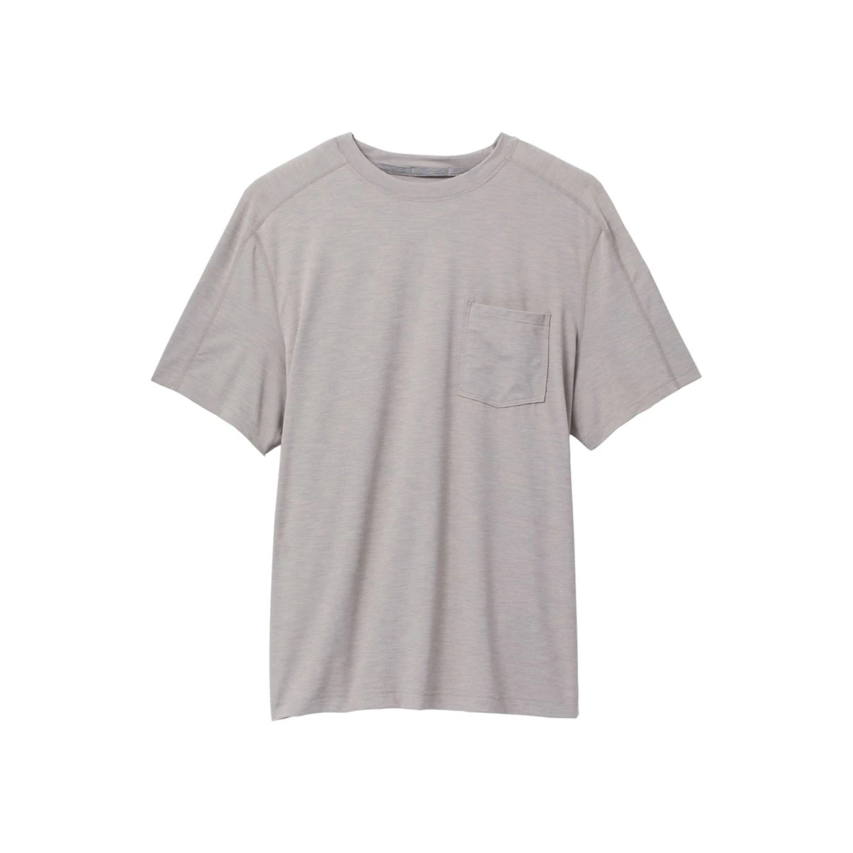 Men's PrAna Calder Short Sleeve Pocket T-Shirt Rashguard Ashy 1 Men's PrAna Calder Short Sleeve Pocket T-Shirt Rashguard Ashy