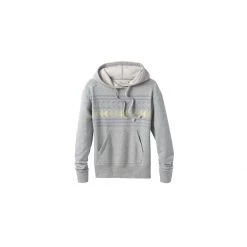 Women's PrAna Graphic Hoodie Heather Grey Daybreak