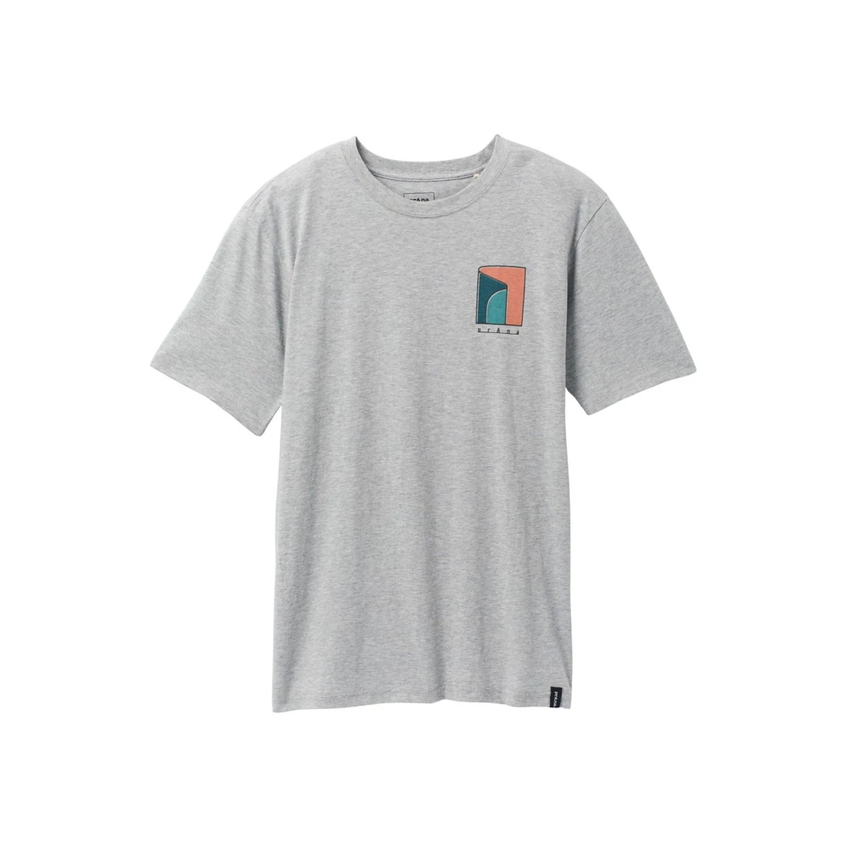 Men's PrAna Torreys Peak T-Shirt Medium Heather Grey 3 Men's PrAna Torreys Peak T-Shirt Medium Heather Grey - Image 3
