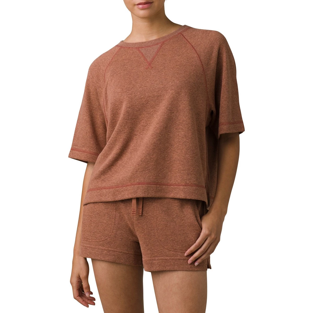 Women's PrAna Cozy Up Sunfair Top Cargo Palms 1 Women's PrAna Cozy Up Sunfair Top Cargo Palms