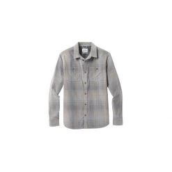 Men's PrAna Dooley Long Sleeve Shirt Gravel
