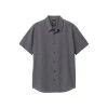 Men's PrAna Lindores Button Up Shirt Dark Iron
