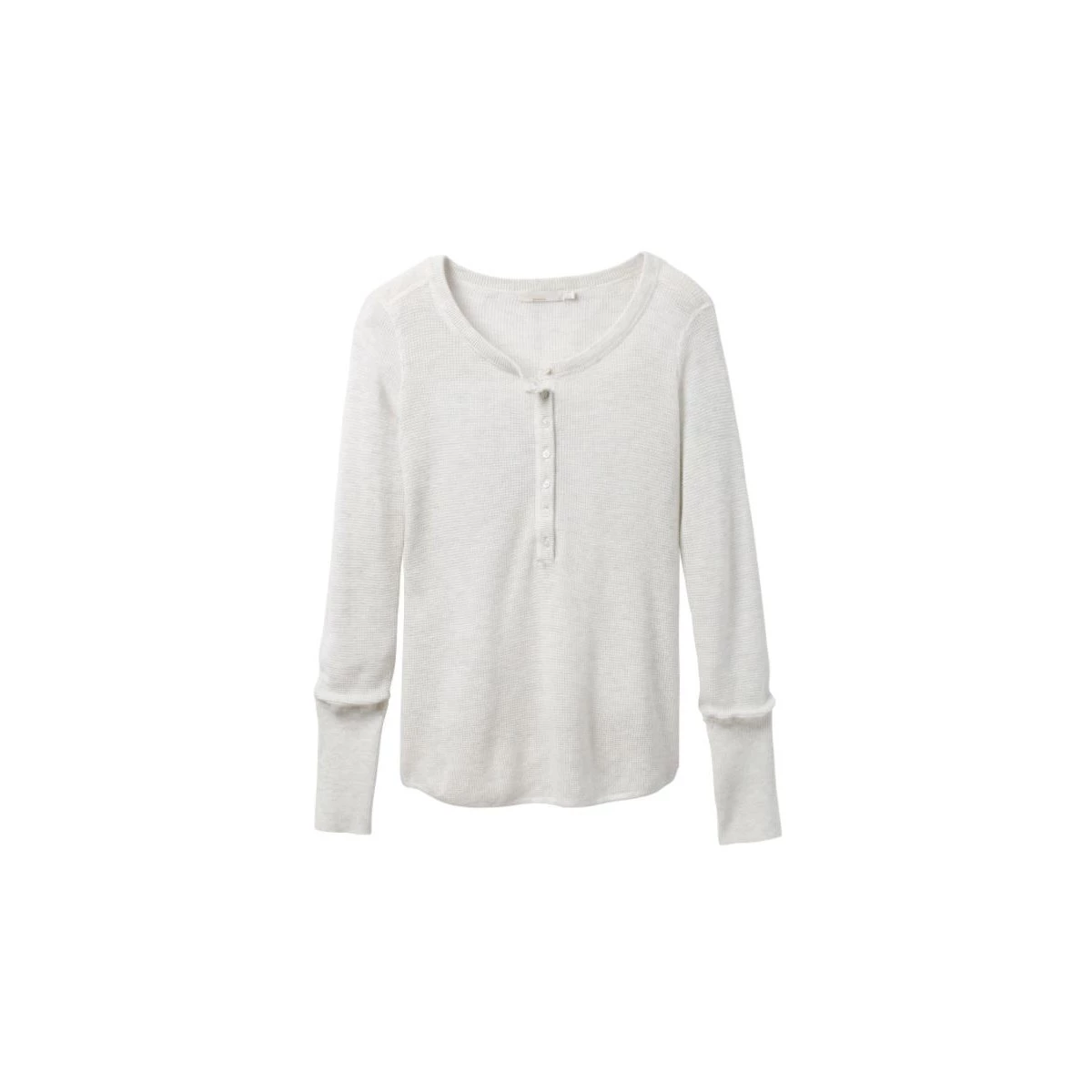 Women's PrAna Milani Henley Shirt Snowflake 2 Women's PrAna Milani Henley Shirt Snowflake - Image 2