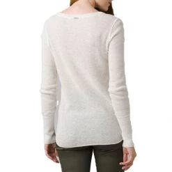 Women's PrAna Milani Henley Shirt Snowflake 6 Women's PrAna Milani Henley Shirt Snowflake -prAna Sales Shop unnamed file 1590