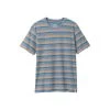 Men's PrAna Cooper Point Crew T-Shirt Blue Waters