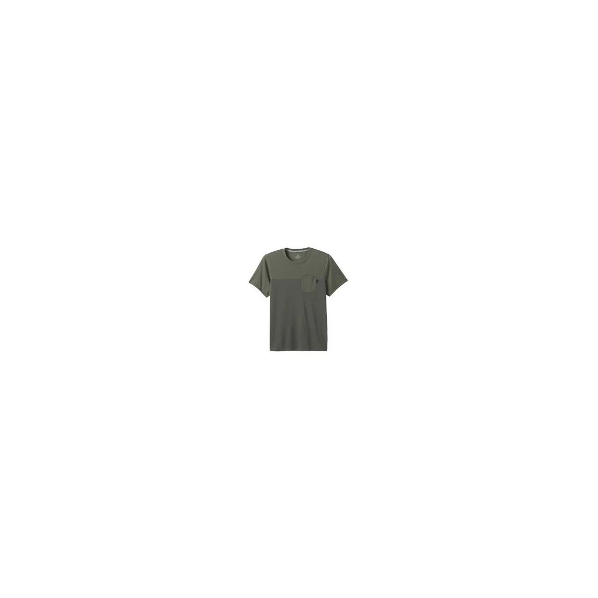 Men's PrAna Milo T-Shirt Vino 2 Men's PrAna Milo T-Shirt Vino - Image 2