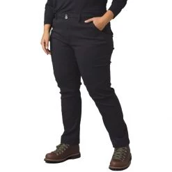 Women's PrAna Plus Size Halle Straight Pants Black