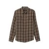 Men's PrAna Slim Dolberg Flannel Shirt Soft Pine