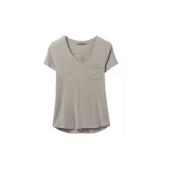 Women's PrAna Foundation Short Sleeve V-Neck Morning Glory Stripe 25 Women's PrAna Foundation Short Sleeve V-Neck Morning Glory Stripe -prAna Sales Shop unnamed file 209