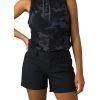 Women's PrAna Halle II Chino Shorts Charcoal Camo
