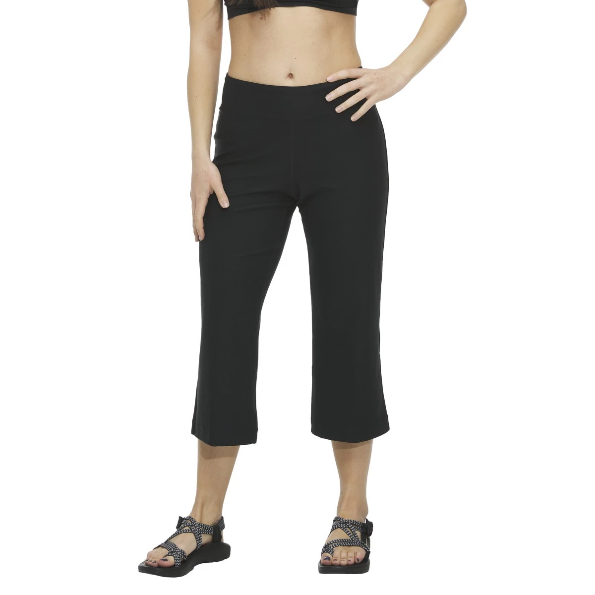 Women's PrAna Jara Capris Black 1 Women's PrAna Jara Capris Black