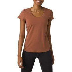 Women's PrAna Starlight Short Sleeve Shirt Black -prAna Sales Shop unnamed file 287