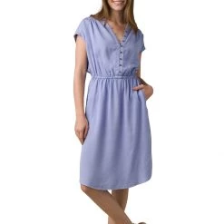 Women's PrAna Lavendar Bay Dress Morning Glory