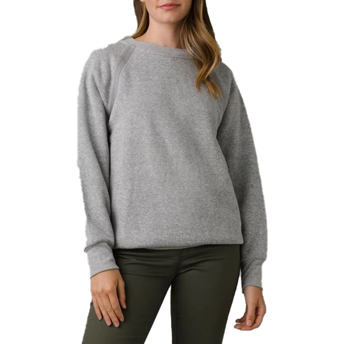 Women's PrAna Cozy Up Sweatshirt Nautical Camo 4 Women's PrAna Cozy Up Sweatshirt Nautical Camo - Image 4