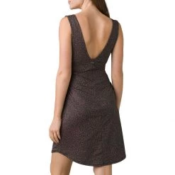 Women's PrAna Pearl Isla Dress Deep Pine Spots -prAna Sales Shop unnamed file 396