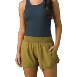 Women's PrAna Teletropics Linen Shorts Sweet Grass -prAna Sales Shop unnamed file 402