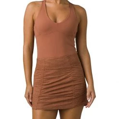 Women's PrAna Railay Skort Terra Gingham 5 Women's PrAna Railay Skort Terra Gingham -prAna Sales Shop unnamed file 456