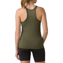 Women's PrAna Becksa Tank Top Cargo Green Heather -prAna Sales Shop unnamed file 460