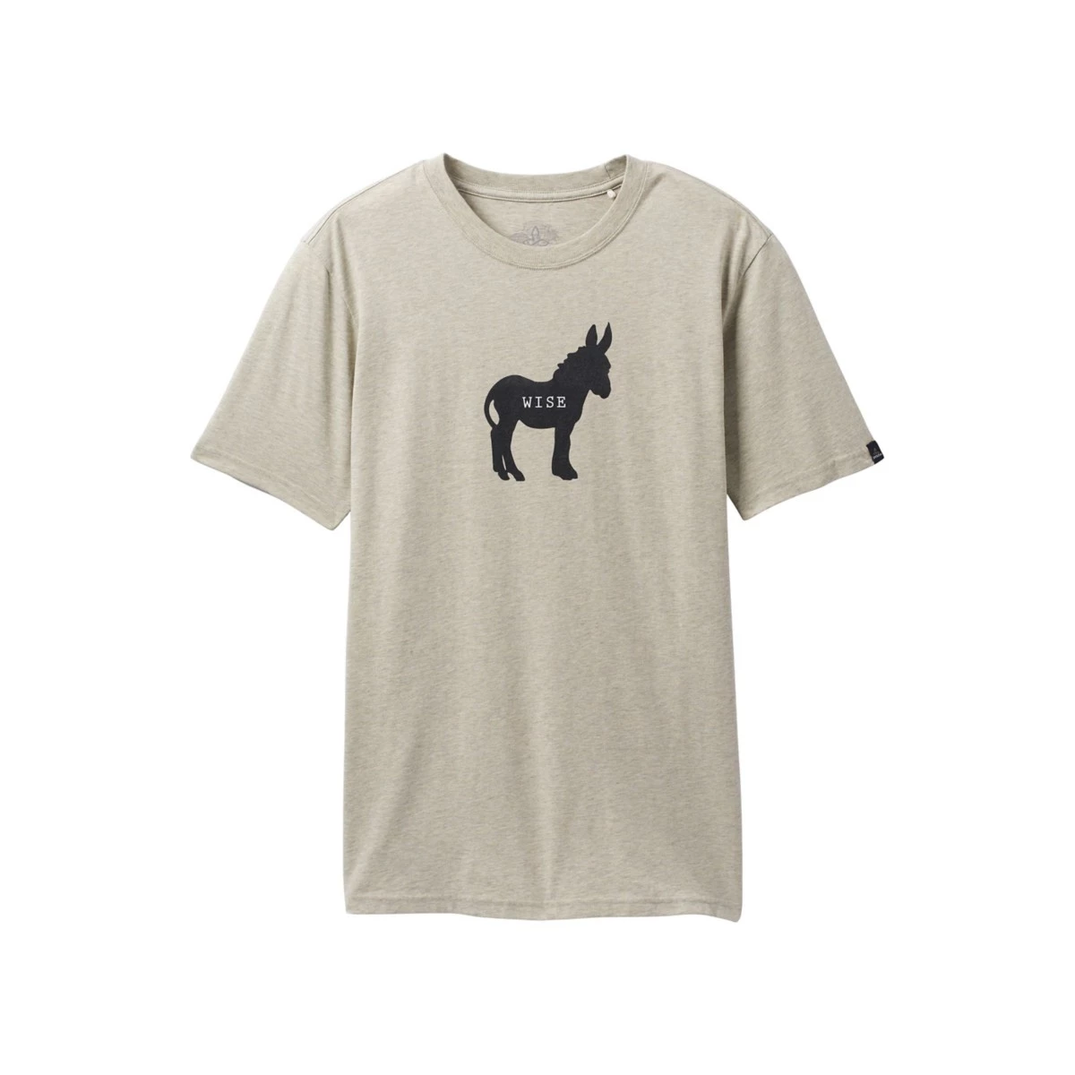 Men's PrAna Wise Ass Journeyman T-Shirt Coastal Sage Heather 2 Men's PrAna Wise Ass Journeyman T-Shirt Coastal Sage Heather - Image 2