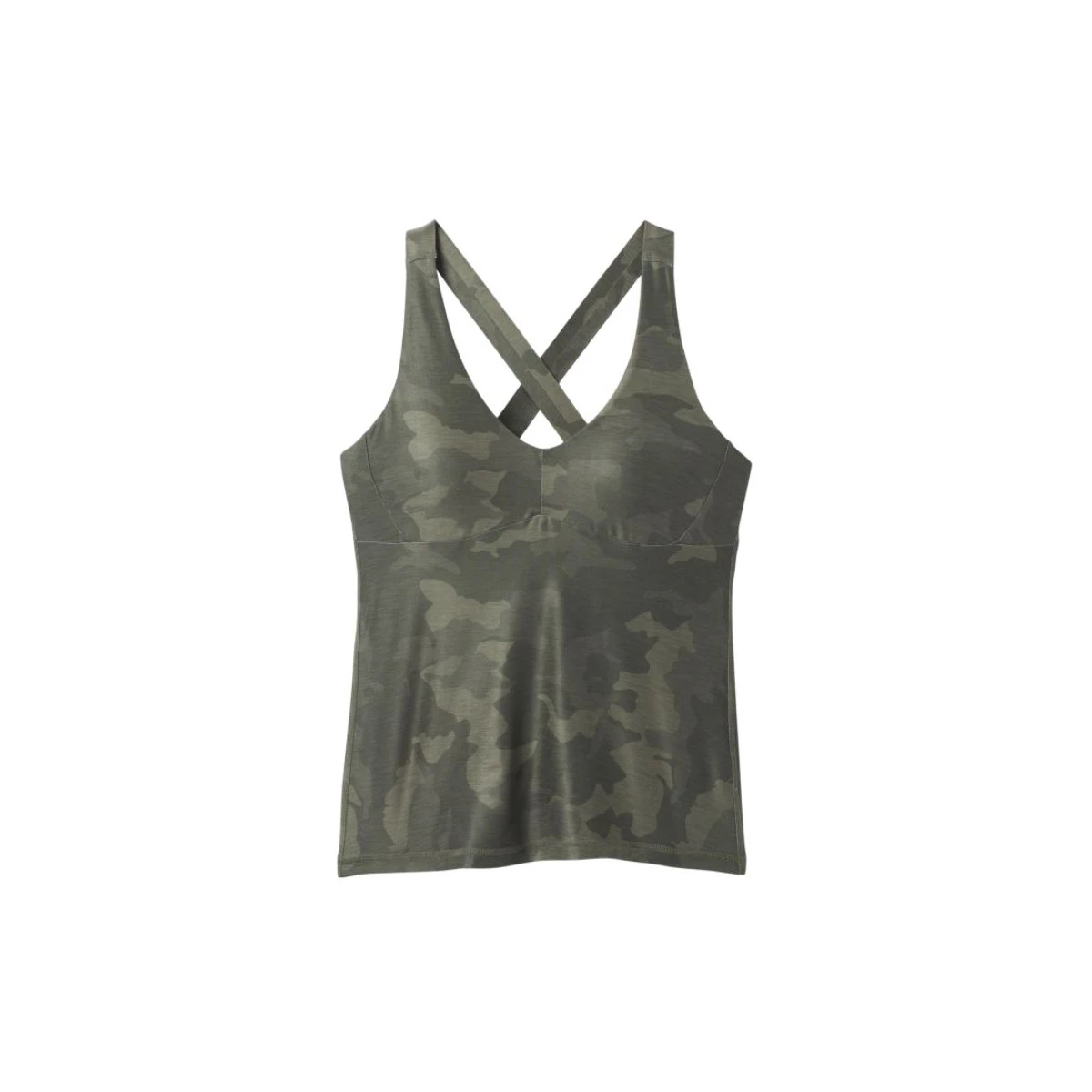 Women's PrAna Layna Tank Tank Top Sage Camo 7 Women's PrAna Layna Tank Tank Top Sage Camo - Image 7