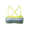 Women's PrAna Lurisia Bikini Top Army Green Colorblock