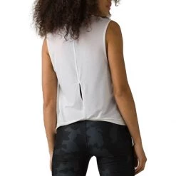 Women's PrAna Rogue Tank Top White 7 Women's PrAna Rogue Tank Top White -prAna Sales Shop unnamed file 513