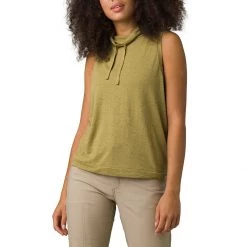 Women's PrAna Cozy Up Barmsee Tank Top Nautical Camo