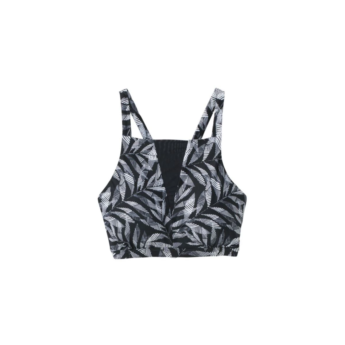 Women's PrAna Regan Bikini Top Black Springtime 2 Women's PrAna Regan Bikini Top Black Springtime - Image 2