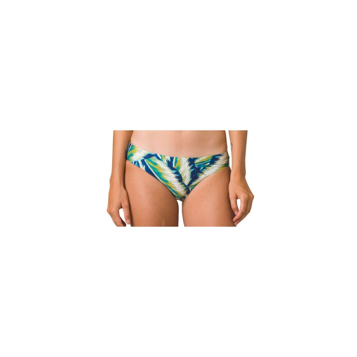 Women's PrAna Breya Bikini Bottom Papaya Fronds 4 Women's PrAna Breya Bikini Bottom Papaya Fronds - Image 4