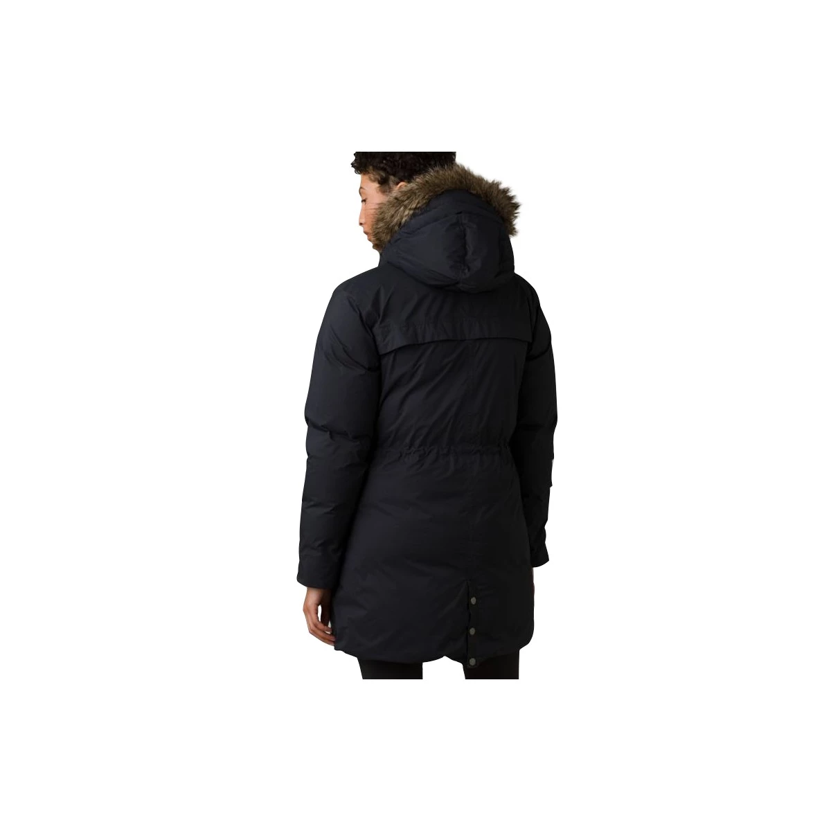 Women's PrAna Sayama Long Jacket Black 5 Women's PrAna Sayama Long Jacket Black - Image 5