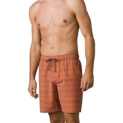 Men's PrAna Metric E-Waist Zip Boardshorts Pistachio Sardines