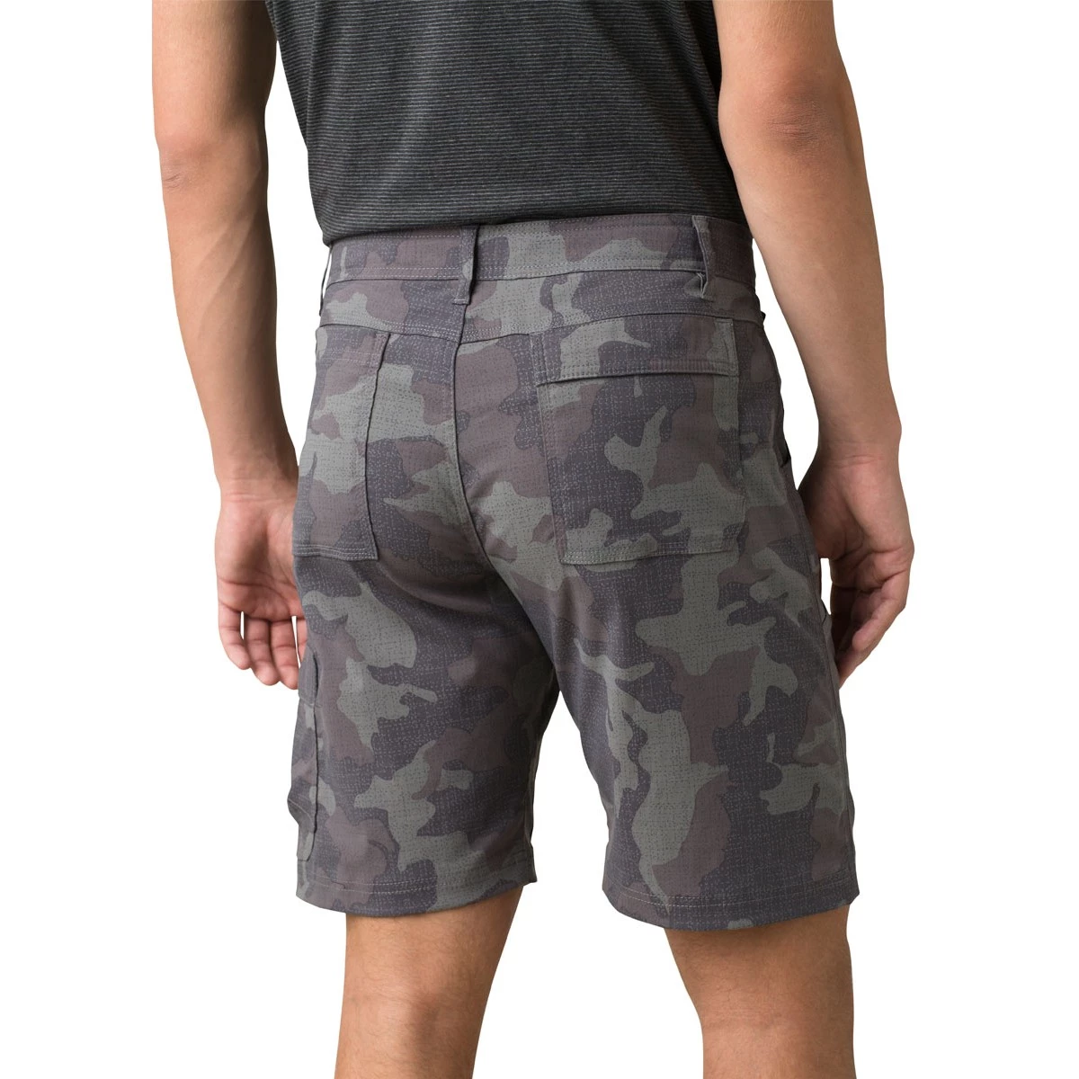 Men's PrAna Stretch Zion Hybrid Shorts Mud 2 Men's PrAna Stretch Zion Hybrid Shorts Mud - Image 2